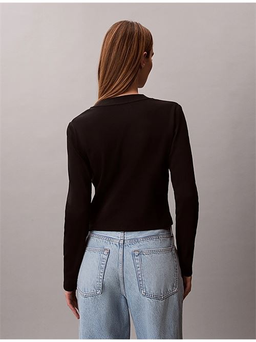 ls monogram baby tee CALVIN KLEIN JEANS | LV047A803GUB1